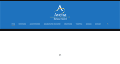 Desktop Screenshot of hotelavena.sk